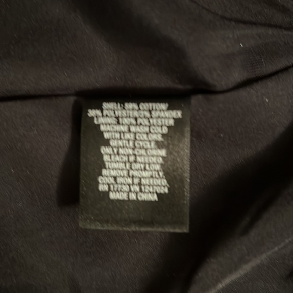 Mossimo Black Motorcycle Jacket Size Medium - Picture 8 of 8